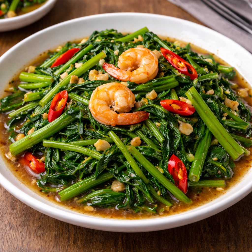 Tumis kangkung Mang Engking